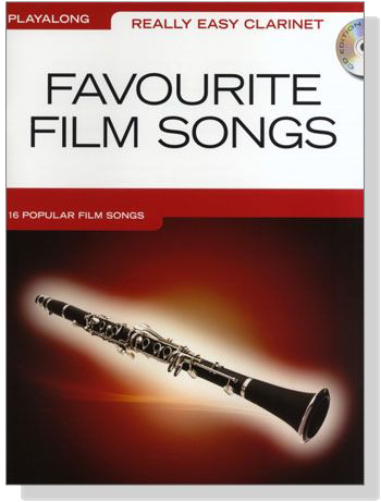 Favourite Film Songs【CD+樂譜】Really Easy Clarinet