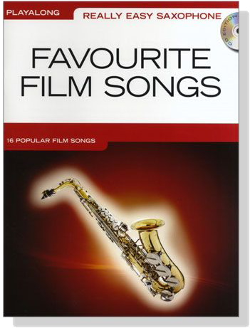 Favourite Film Songs【CD+樂譜】Really Easy Saxophone