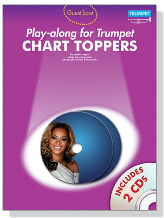 Guest Spot: Play-along for Trumpet【2CD+樂譜】Chart Toppers