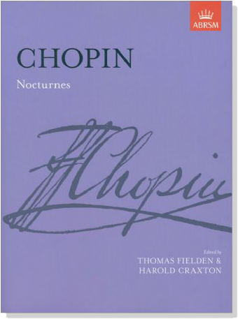 Chopin Nocturnes (Fielden & Craxton) for Piano