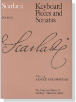 Scarlatti【Keyboard Pieces and Sonatas】Book Ⅲ