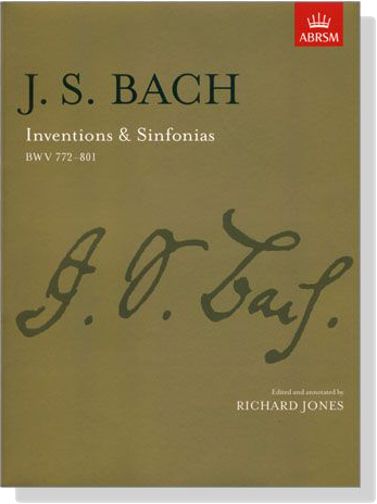 J.S. Bach【Inventions and Sinfonias , BWV 772-801】for Piano