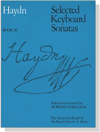 Haydn【Selected Keyboard Sonatas】Book Ⅲ
