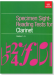 ABRSM : Specimen Sight Reading Tests for Clarinet 【Grades 1-5】