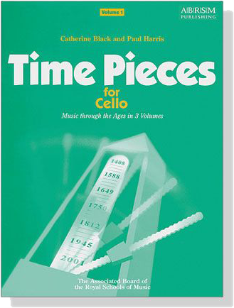 Time Pieces For Cello【Volume 1】Music Through the Ages in 3 Volumes