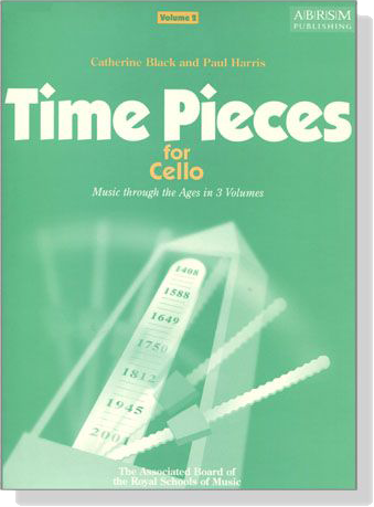 Time Pieces For Cello【Volume 2】Music Through the Ages in 3 Volumes