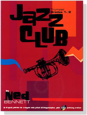 Jazz Club【CD+樂譜】for Trumpet , Grades 1-2