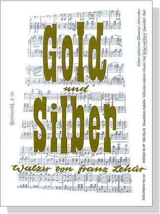 Franz Lehar【Gold Und Silber】for Violin and Piano