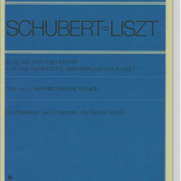 Schubert=Liszt【13 Lieder von F.Schubert】Für Das Pianoforte
