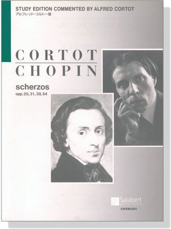 Chopin / Cortot【Scherzos Op. 20,31,39,54】Piano コルトー ショパン スケルツォ