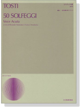 Tosti【50 Solfeggi】トスティ50番 高声用 Tosti【50 Solfeggi】トスティ50番 高声用