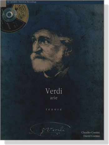 Verdi【CD+樂譜】Arie tenore Verdi【CD+樂譜】Arie tenore