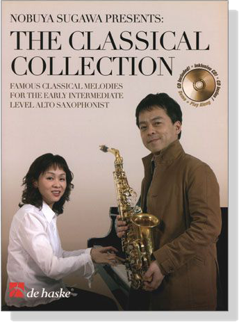 Nobuya Sugawa Presents【CD+樂譜】The Classical Collection Alto Saxophonist