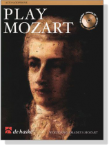 Play Mozart for Alto Saxophone【CD+樂譜】