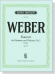 Weber【Konzert Nr. 2 Es-dur , Op. 74】für Klarinette und Orchester