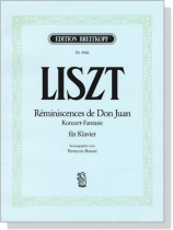 Liszt【Reminiscences de Don Juan , Konzert-Fantasie】für Klavier , 2 pianos Liszt【Reminiscences de Don Juan , Konzert-Fantasie】für Klavier , 2 pianos