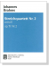 Johannes Brahms【Streichquartett】Nr. 2 a-moll Op. 51, No.2