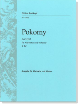 Pokorny【Konzert , B-dur】für Klarinette und Orchester