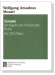 Mozart【Sonate B-dur , KV 292(196c)】für Fagott und Violoncello
