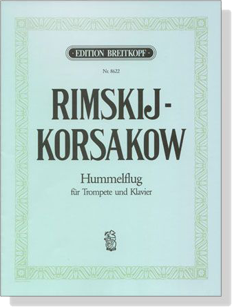 Rimskij-Korsakow【Hummelflug】für Trompete und Klavier