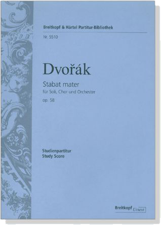 Dvor&aacute;k‧Stabat mater Op.58