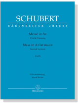 Schubert【Messe in As , Zweite Fassung , D678】Klavierauszug , Vocal Score