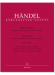 Händel【Sechs Sonatas , HWV 384、HWV385】für Oboe, Violine (Oboe) und Basso continuo , Heft 3 Händel【Sechs Sonatas , HWV 384、HWV385】für Oboe, Violine (Oboe) und Basso continuo , Heft 3
