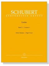 Schubert‧Lieder‧Band 1, Hohe Stimme／Volume 1 , High Voice