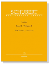 Schubert‧Lieder‧Band 1, Tiefe Stimme／Volume 1,  Low Voice