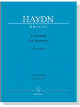 Haydn【Lo Speziale- Der Apotheker , Hob. XXVIII : 3】Klavierauszug , Vocal Score
