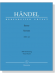Handel【Serse Xerxes , HWV 40】Klavierauszug , Vocal Score