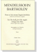 Mendelssohn Bartholdy【Denn er hat seinen Engeln befohlen】motette fur acht Stimmen a cappella , Partitur／Score