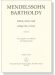 Mendelssohn Bartholdy【Richte mich, Gott-Psalm 43】Partitur/Score Mendelssohn Bartholdy【Richte mich, Gott-Psalm 43】Partitur/Score