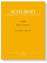 Schubert‧Lieder‧Band 2, Hohe Stimme／Volume 2 , High Voice