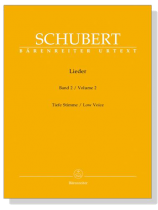 Schubert‧Lieder‧Band 2, Tiefe Stimme／Volume 2, Low Voice