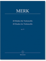 Merk【 20 Etüden】für Violoncello op.11