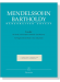 Mendelssohn Bartholdy【Lieder】für hohe und mittlere Stimme und Klavier