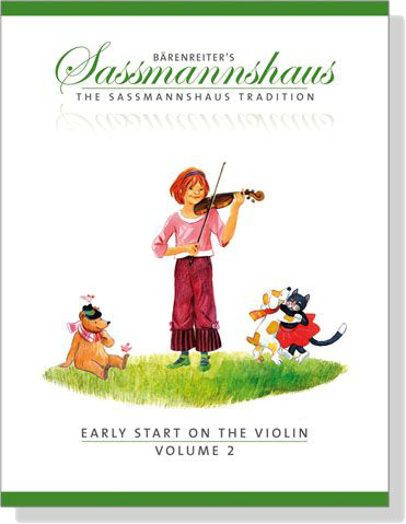Early Start on the Violin【Volume 2】Bärenreiter''s Sassmannshaus