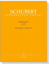 Schubert【Winterreise, Op. 89】Hohe Stimme／High Voice
