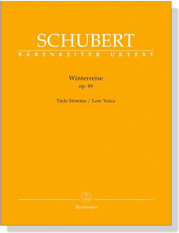 Schubert【Winterreise , Op. 89】Tiefe Stimme／Low Voice