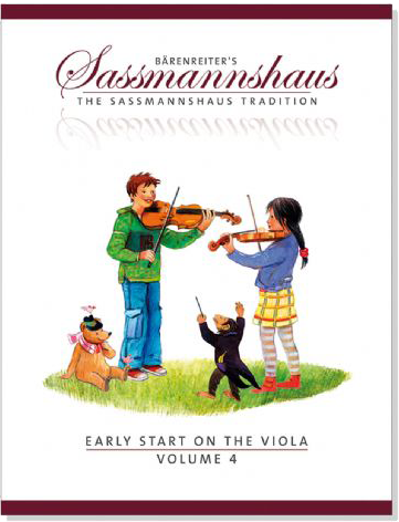 Early Start on the Viola【Volume 4】Bärenreiter's Sassmannshaus