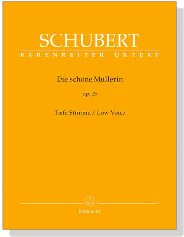 Schubert【Die schöne Müllerin , Op. 25】Tiefe Stimme/Low Voice Schubert【Die schöne Müllerin , Op. 25】Tiefe Stimme/Low Voice
