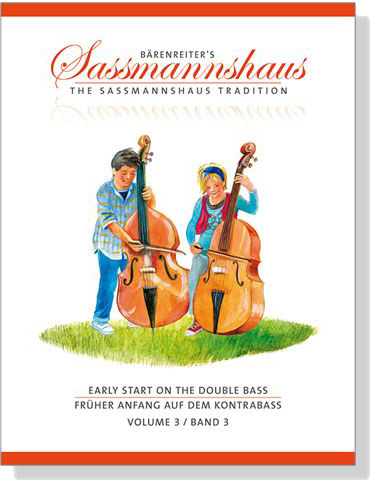 Early Start on the Double Bass【Volume 3】Bärenreiter's Sassmannshaus