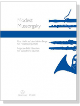 Modest Mussorgsky【Eine Nacht auf dem kahlen Berge】für Holzbläserquintett