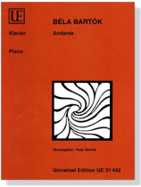 Béla Bartók【Andante】for The Piano Béla Bartók【Andante】for The Piano