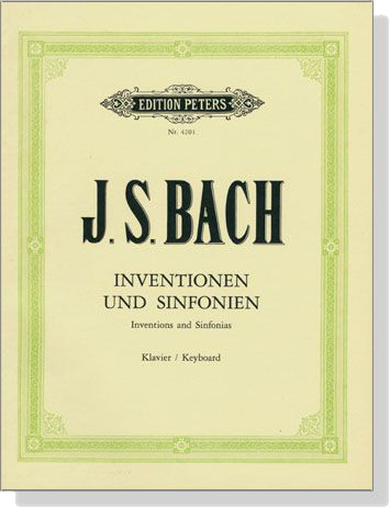 J.S. Bach【Inventionen und Sinfonien】Klavier