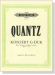 Quantz【Konzert G-dur , QV5 : 174】für Flöte Streicher und Basso continuo