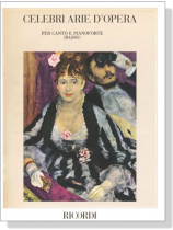 【Celebri Arie D'Opera】per Canto e Pianoforte , Basso
