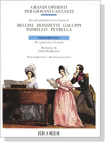 【Grandi Operisti Per Giovani Cantanti】per Baritono 【Grandi Operisti Per Giovani Cantanti】per Baritono