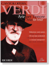 Cantolopera : Verdi【CD+樂譜】Arie per Tenore／Arias for Tenor